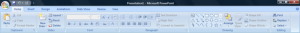 800px-office2007ribbon The new ribbon in Word 2007.