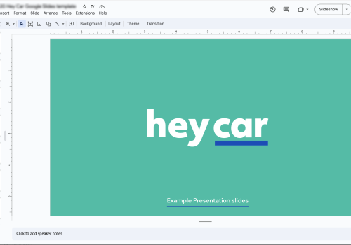 Heycar company PPT