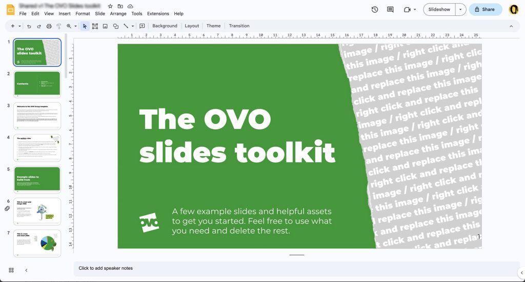 OVO Title slide
